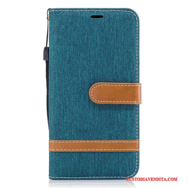 Custodia Lg G6 Protezione Grigio Denim, Cover Lg G6 Pelle