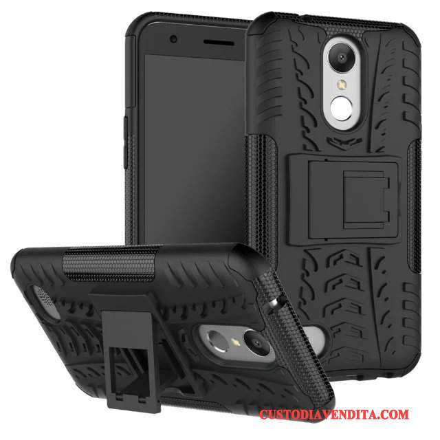 Custodia Lg K10 2017 Protezione Anti-caduta Tendenza, Cover Lg K10 2017 Supporto Porpora