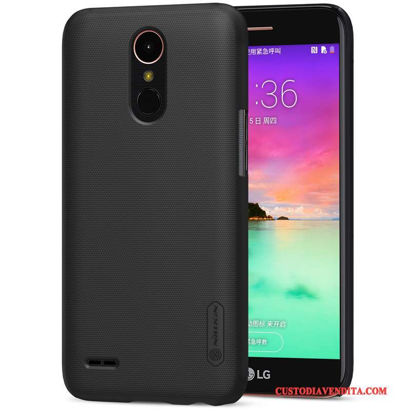 Custodia Lg K10 2017 Protezione Oro Anti-caduta, Cover Lg K10 2017 Difficile Macchiati