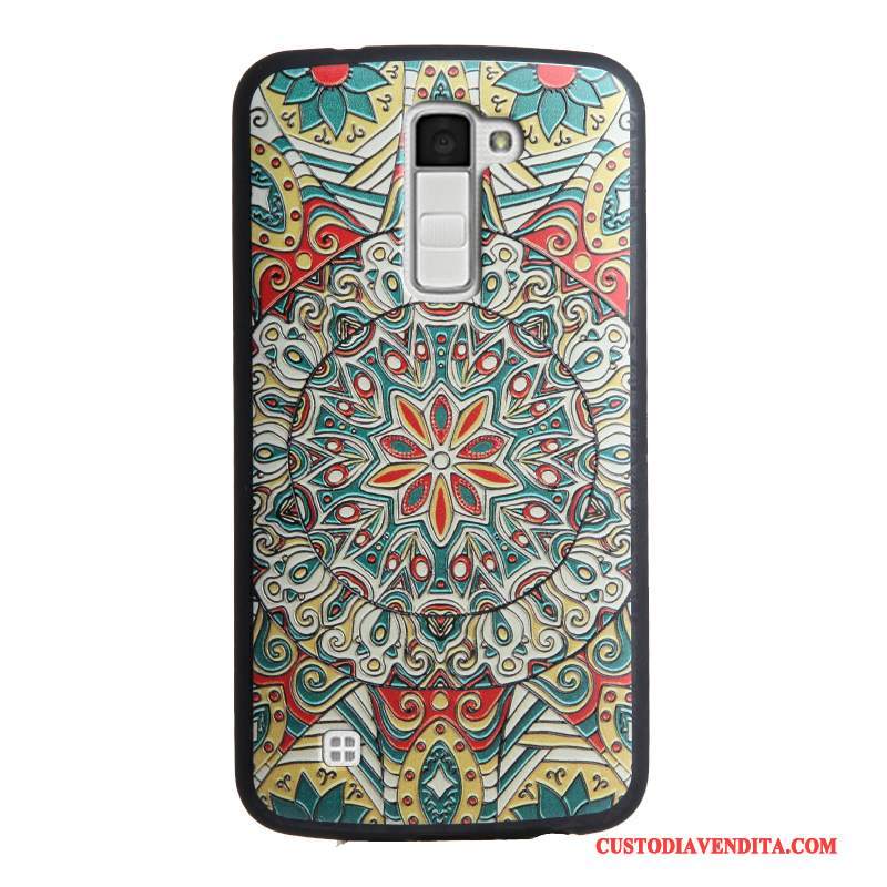 Custodia Lg K10 Colore Morbidotelefono, Cover Lg K10 Goffratura