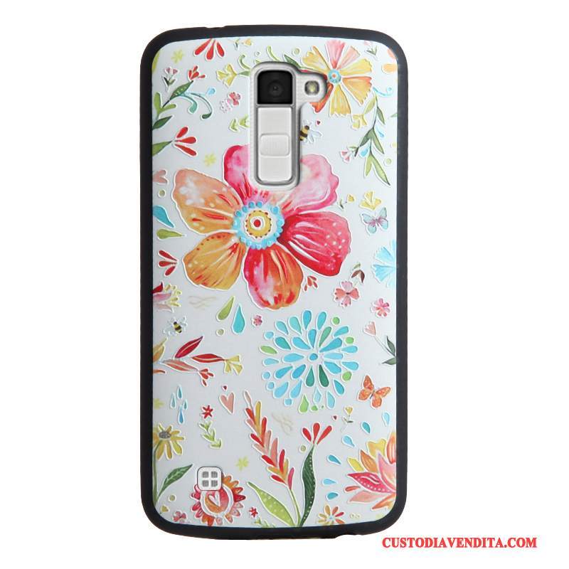 Custodia Lg K10 Colore Morbidotelefono, Cover Lg K10 Goffratura