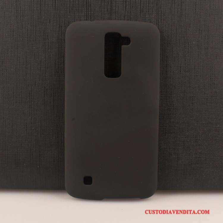 Custodia Lg K10 Protezione Semplicitelefono, Cover Lg K10 Difficile Blu Chiaro