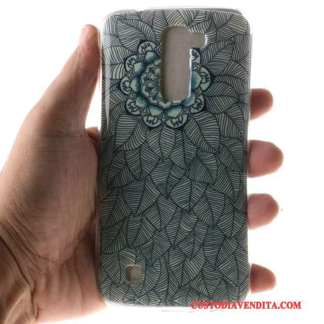 Custodia Lg K10 Silicone Blutelefono, Cover Lg K10 Cartone Animato Anti-caduta Tutto Incluso