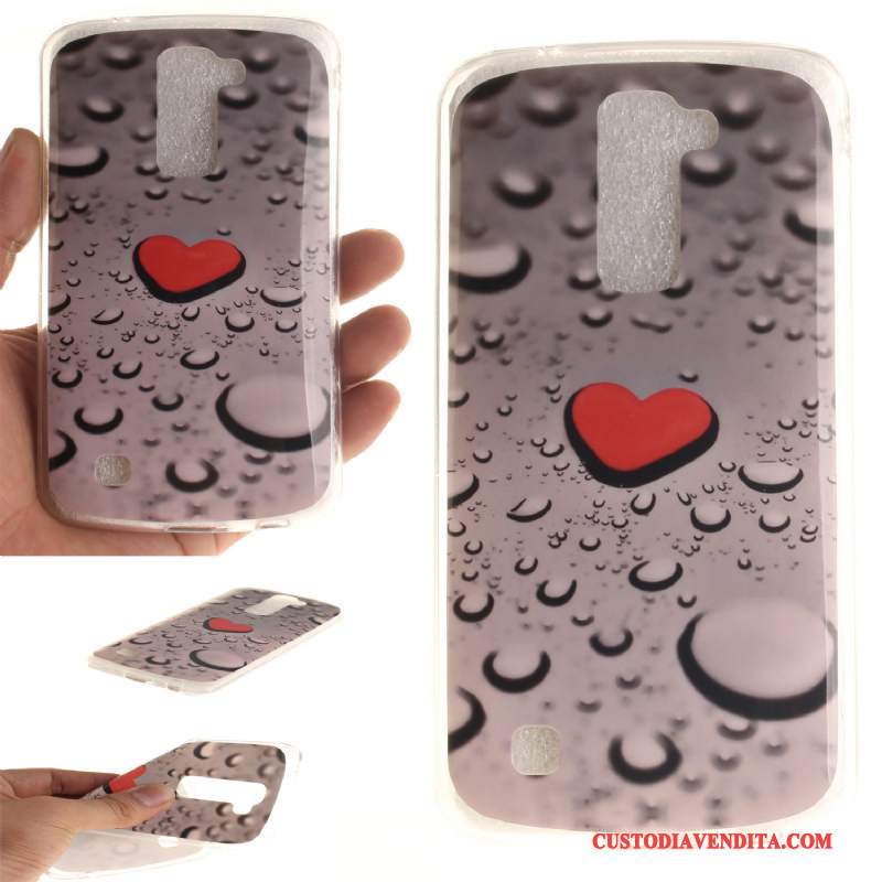 Custodia Lg K10 Silicone Blutelefono, Cover Lg K10 Cartone Animato Anti-caduta Tutto Incluso