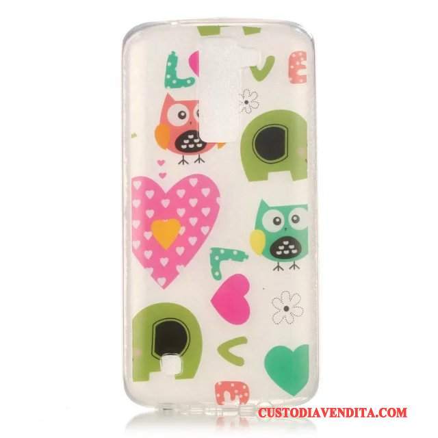 Custodia Lg K10 Silicone Blutelefono, Cover Lg K10 Cartone Animato Anti-caduta Tutto Incluso