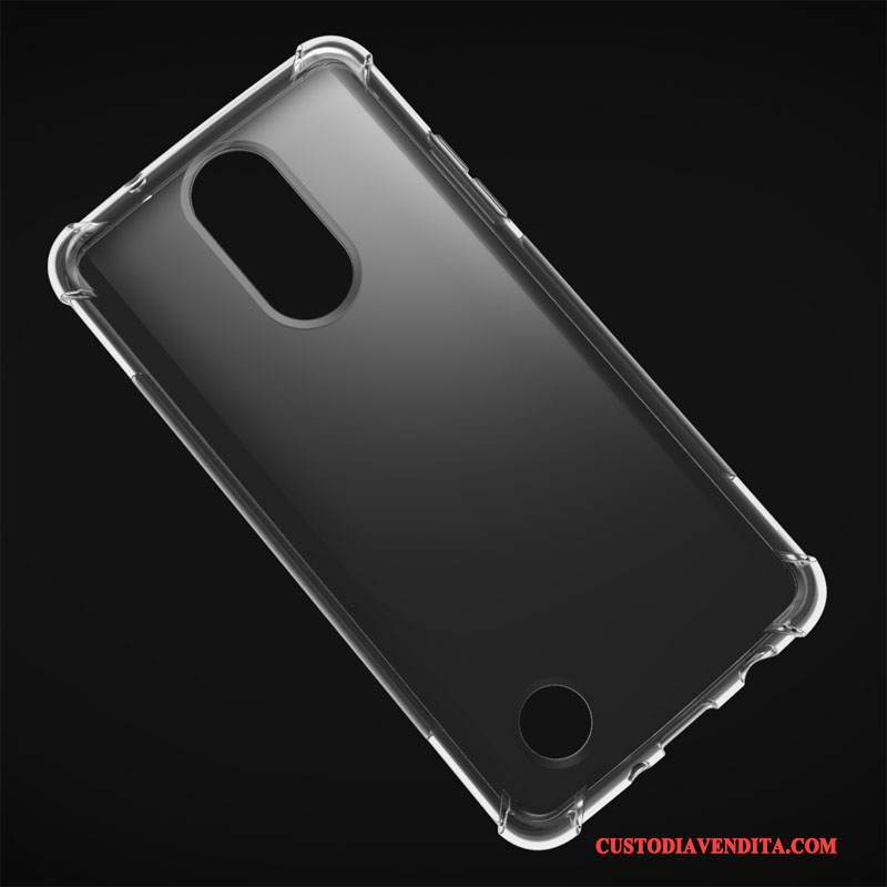 Custodia Lg K4 2017 Protezione Morbido Antiscivolo, Cover Lg K4 2017 Nero