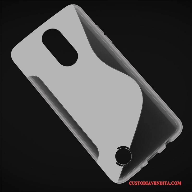 Custodia Lg K4 2017 Protezione Morbido Grigio, Cover Lg K4 2017 Antiscivolo