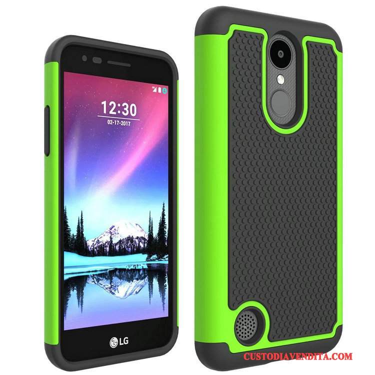 Custodia Lg K4 2017 Protezione Telefono Porpora, Cover Lg K4 2017 Modello Anti-caduta