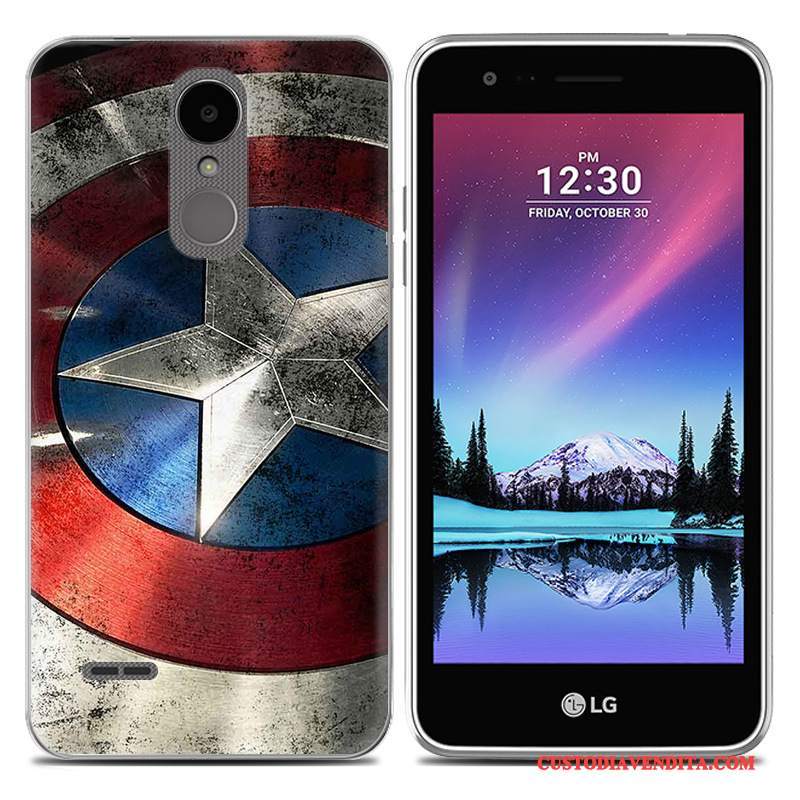 Custodia Lg K8 2017 Cartone Animato Nuovo Grigio, Cover Lg K8 2017 Creativo Morbido Europa