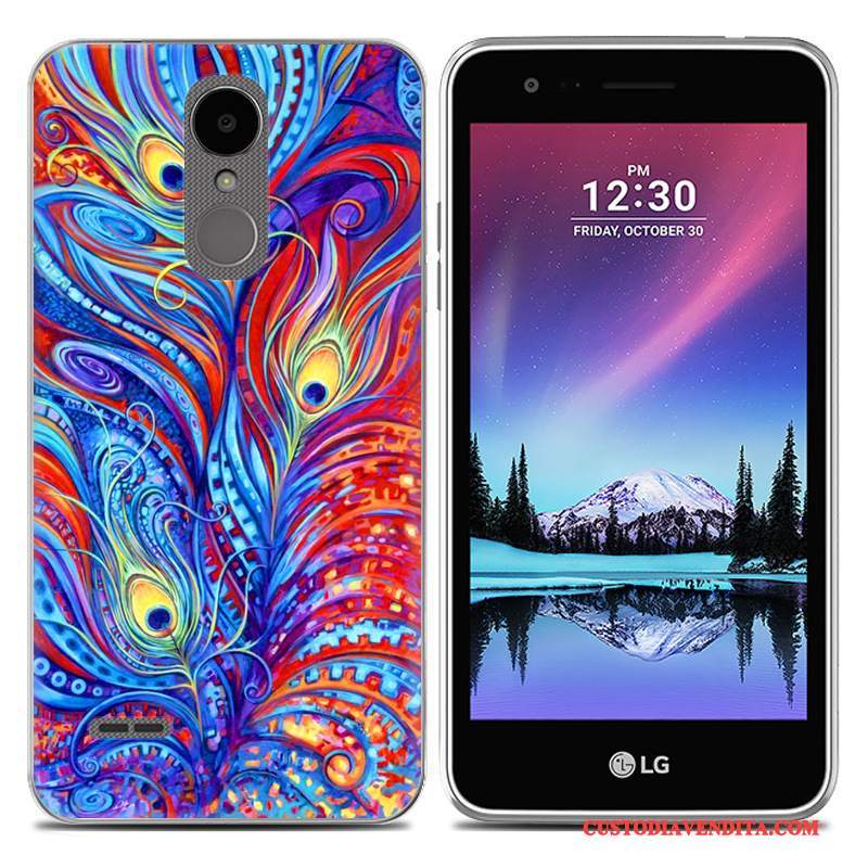 Custodia Lg K8 2017 Cartone Animato Nuovo Grigio, Cover Lg K8 2017 Creativo Morbido Europa