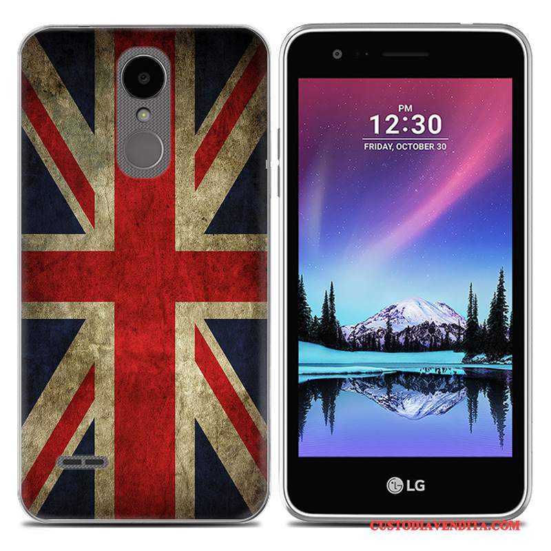 Custodia Lg K8 2017 Cartone Animato Nuovo Grigio, Cover Lg K8 2017 Creativo Morbido Europa