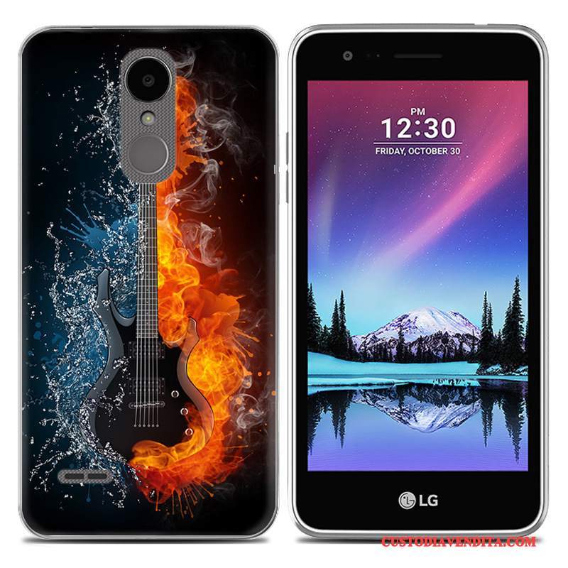 Custodia Lg K8 2017 Cartone Animato Nuovo Grigio, Cover Lg K8 2017 Creativo Morbido Europa