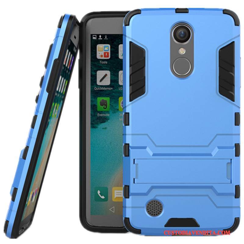 Custodia Lg K8 2017 Protezione Telefono Oro, Cover Lg K8 2017 Difficile Supporto