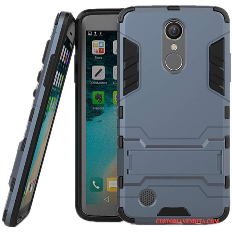 Custodia Lg K8 2017 Protezione Telefono Oro, Cover Lg K8 2017 Difficile Supporto