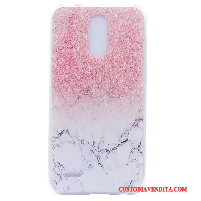 Custodia Lg K8 2017 Silicone Rosa Morbido, Cover Lg K8 2017 Protezione Anti-caduta Tutto Incluso