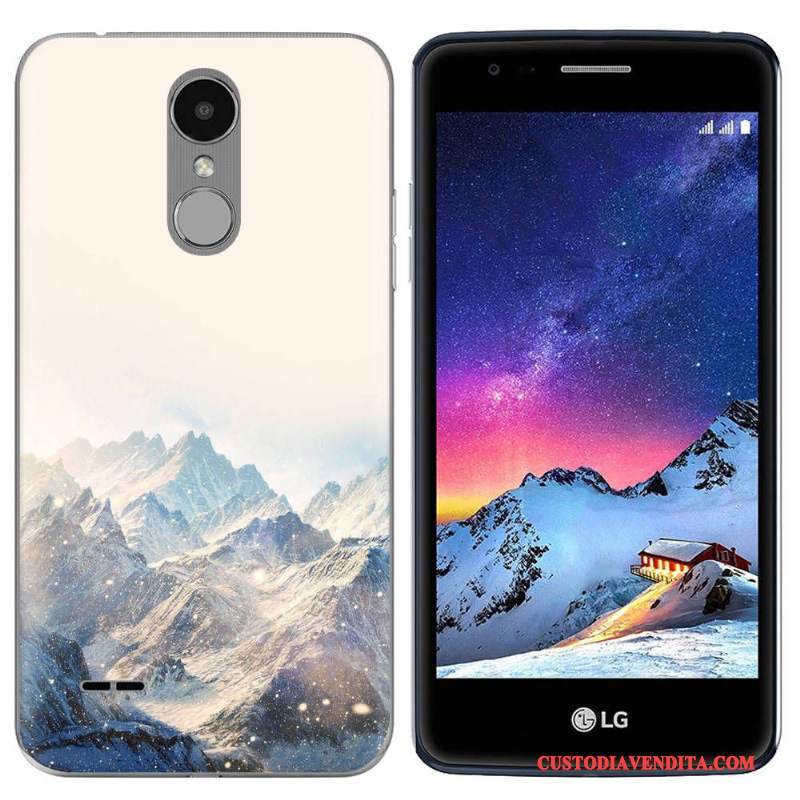 Custodia Lg K8 2017 Silicone Telefono Morbido, Cover Lg K8 2017 Europa Scenario