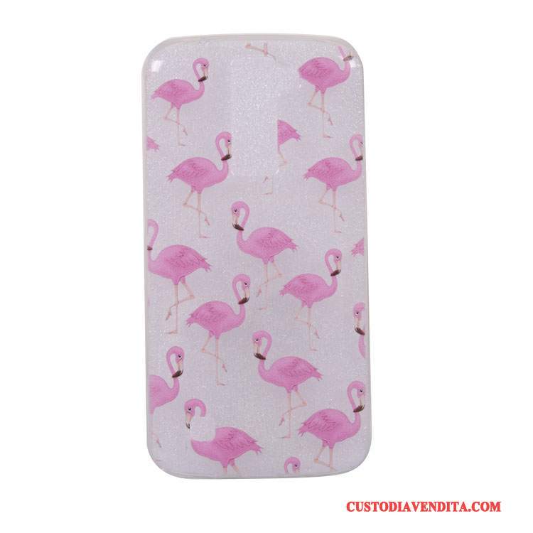 Custodia Lg K8 Colore Animale Morbido, Cover Lg K8 Cartone Animato Ornamenti Appesi Scenario