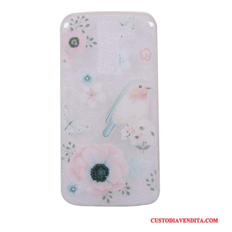 Custodia Lg K8 Colore Animale Morbido, Cover Lg K8 Cartone Animato Ornamenti Appesi Scenario