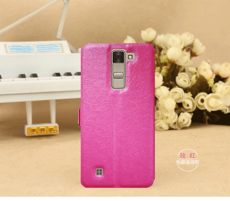 Custodia Lg K8 Pelle Telefono Nuovo, Cover Lg K8 Protezione Blu