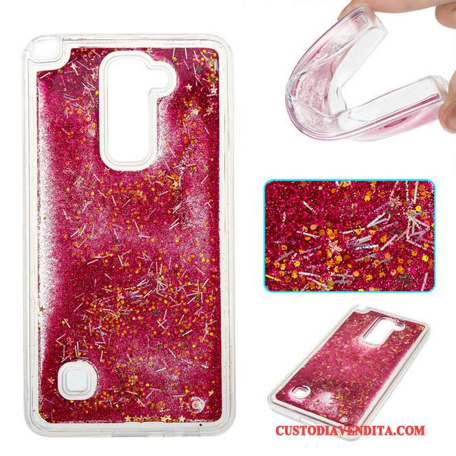 Custodia Lg K8 Protezione Rosa Morbido, Cover Lg K8 Sabbie Mobilitelefono