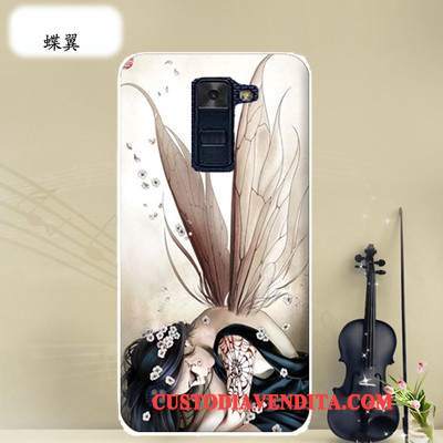 Custodia Lg K8 Silicone Di Personalità Anti-caduta, Cover Lg K8 Cartone Animato Tendenzatelefono