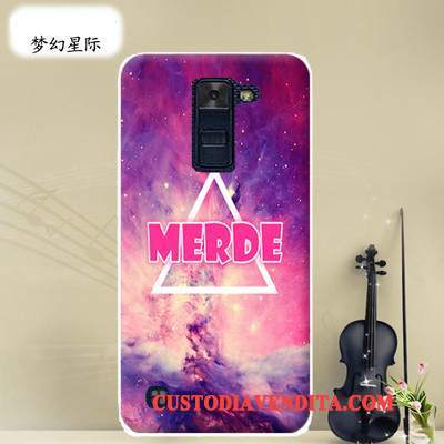 Custodia Lg K8 Silicone Di Personalità Anti-caduta, Cover Lg K8 Cartone Animato Tendenzatelefono