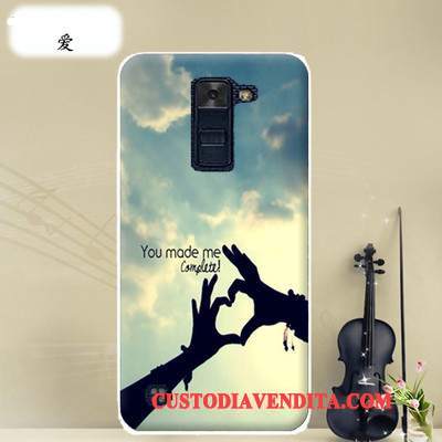 Custodia Lg K8 Silicone Di Personalità Anti-caduta, Cover Lg K8 Cartone Animato Tendenzatelefono