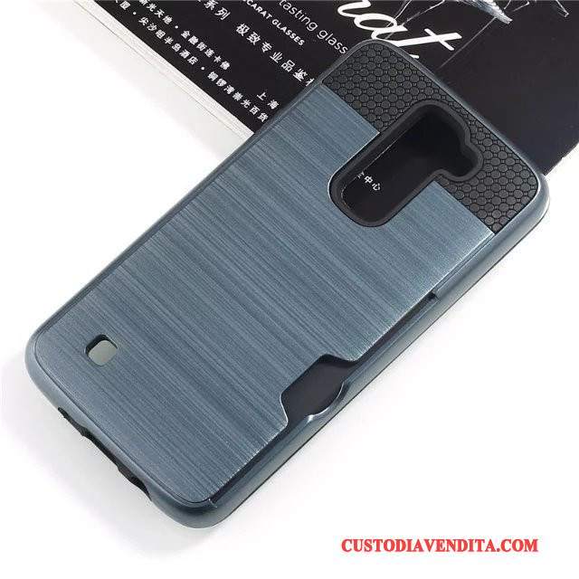 Custodia Lg K8 Silicone Telefono Seta, Cover Lg K8 Protezione Carta Anti-caduta