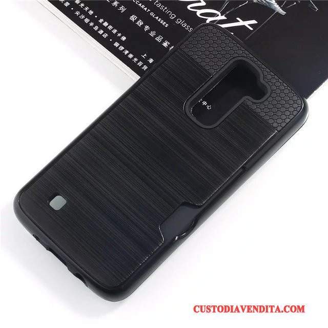 Custodia Lg K8 Silicone Telefono Seta, Cover Lg K8 Protezione Carta Anti-caduta