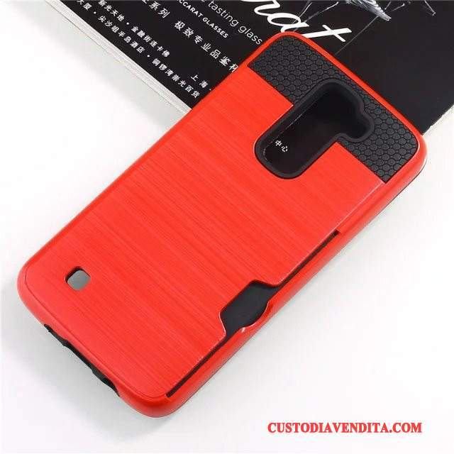 Custodia Lg K8 Silicone Telefono Seta, Cover Lg K8 Protezione Carta Anti-caduta