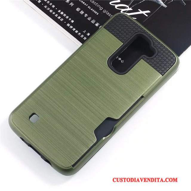 Custodia Lg K8 Silicone Telefono Seta, Cover Lg K8 Protezione Carta Anti-caduta