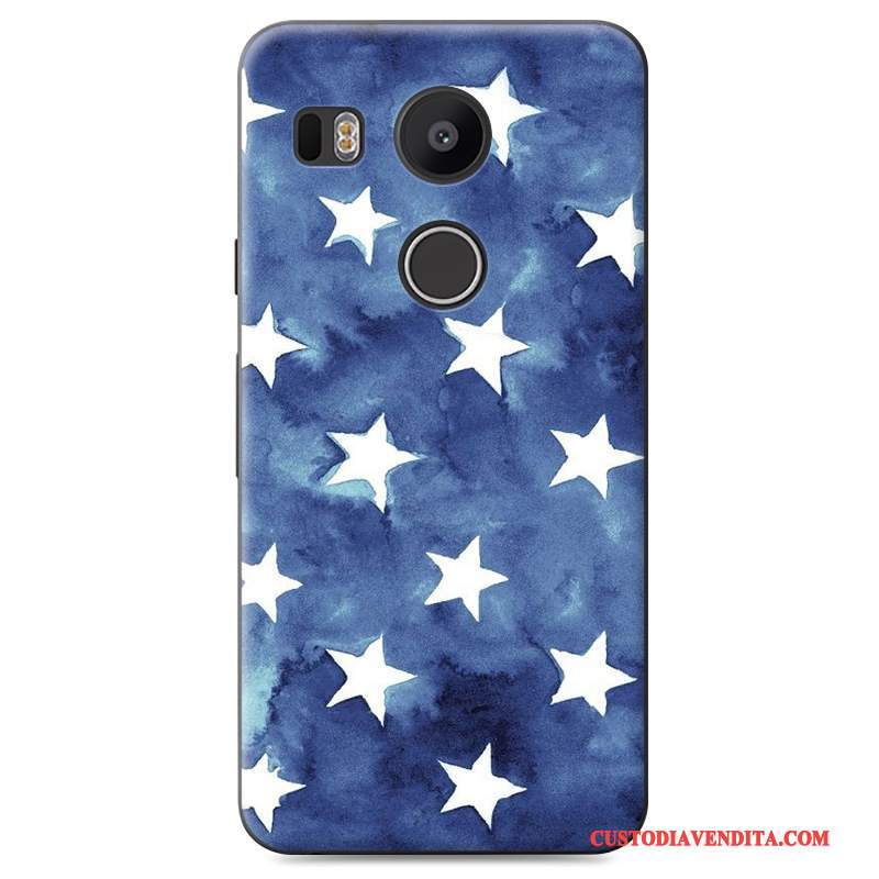 Custodia Lg Nexus 5x Colore Anti-caduta Difficile, Cover Lg Nexus 5x Telefono Blu