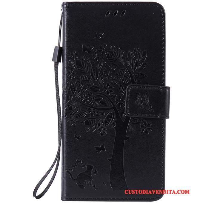 Custodia Lg Nexus 5x Folio Nerotelefono, Cover Lg Nexus 5x Pelle