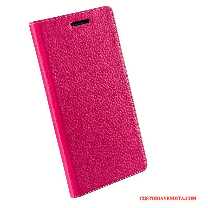 Custodia Lg Nexus 5x Protezione Telefono Rosso, Cover Lg Nexus 5x Pelle Anti-caduta High End