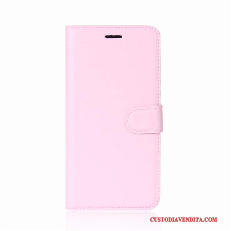 Custodia Lg Q6 Pelle Porpora Anti-caduta, Cover Lg Q6 Protezione