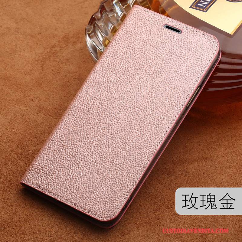 Custodia Lg Q6 Protezione Lusso Rosso, Cover Lg Q6 Pelle Telefono Affari