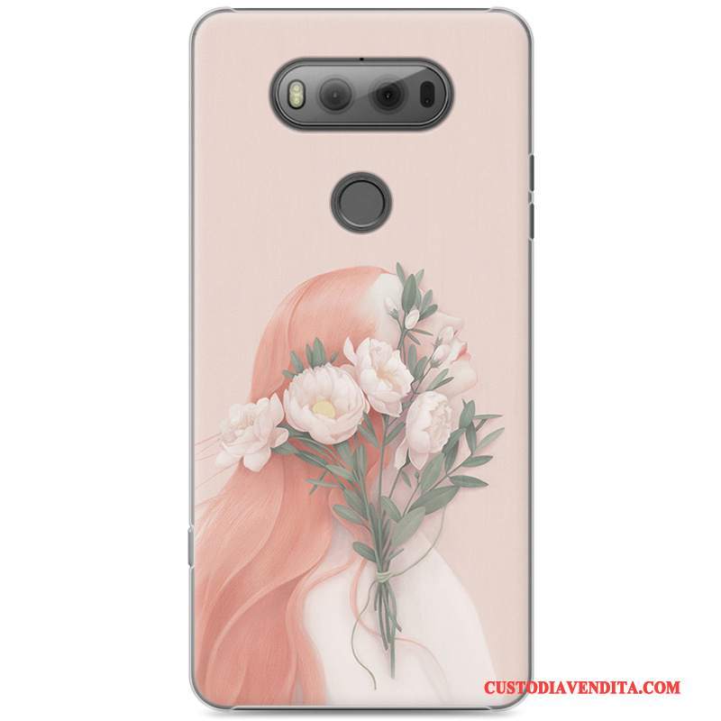 Custodia Lg V20 Colore Giallo Fresco, Cover Lg V20 Protezione Telefono Piccola