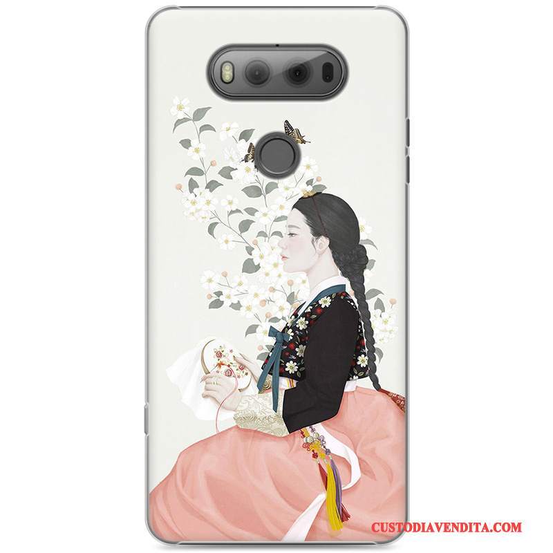 Custodia Lg V20 Colore Giallo Fresco, Cover Lg V20 Protezione Telefono Piccola