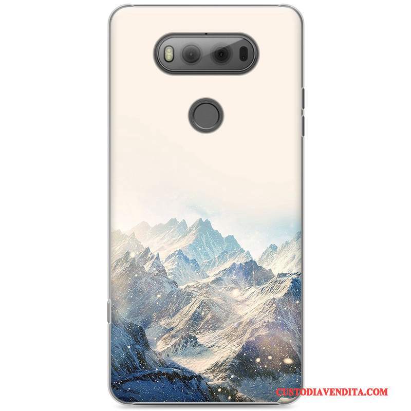 Custodia Lg V20 Colore Telefono Di Personalità, Cover Lg V20 Cartone Animato Difficile Porpora