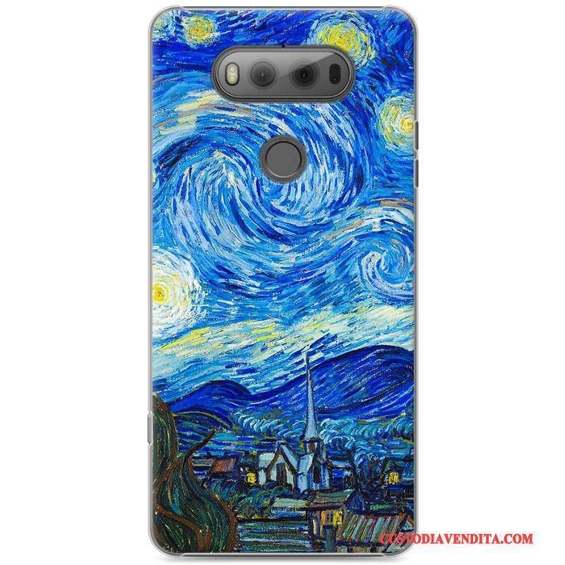 Custodia Lg V20 Colore Telefono Di Personalità, Cover Lg V20 Cartone Animato Difficile Porpora