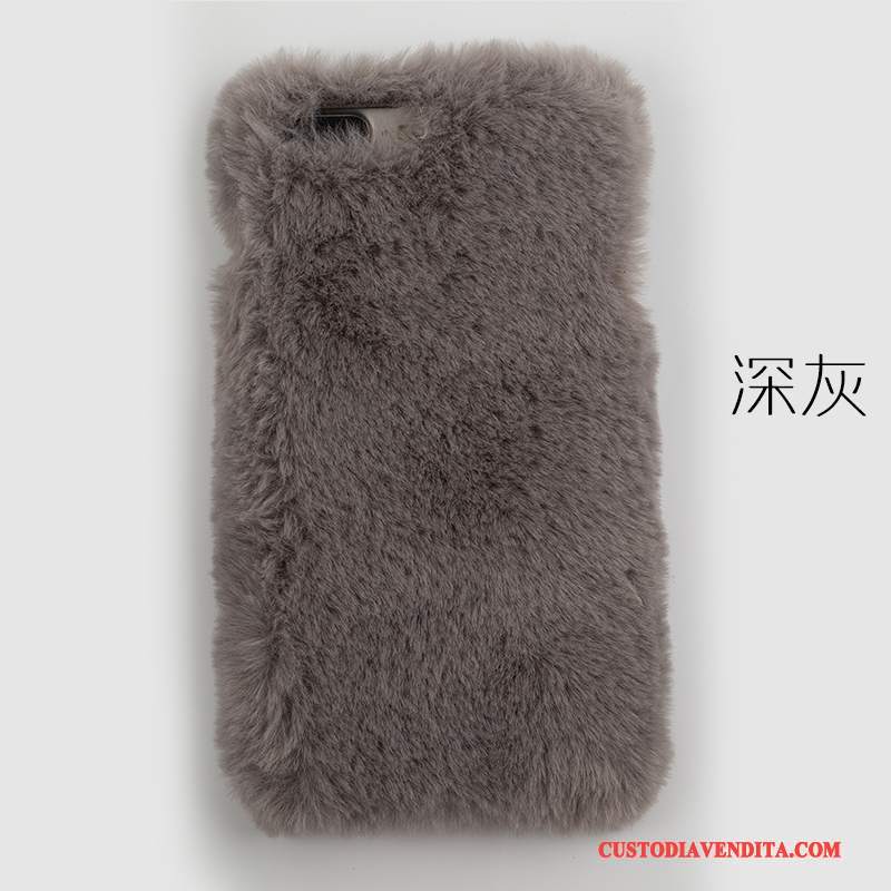 Custodia Lg V20 Creativo Tendenza Semplici, Cover Lg V20 Protezione Coperchio Posteriore Pelliccia Di Coniglio