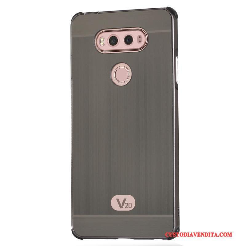 Custodia Lg V20 Protezione Anti-caduta Telaio, Cover Lg V20 Tendenza Oro