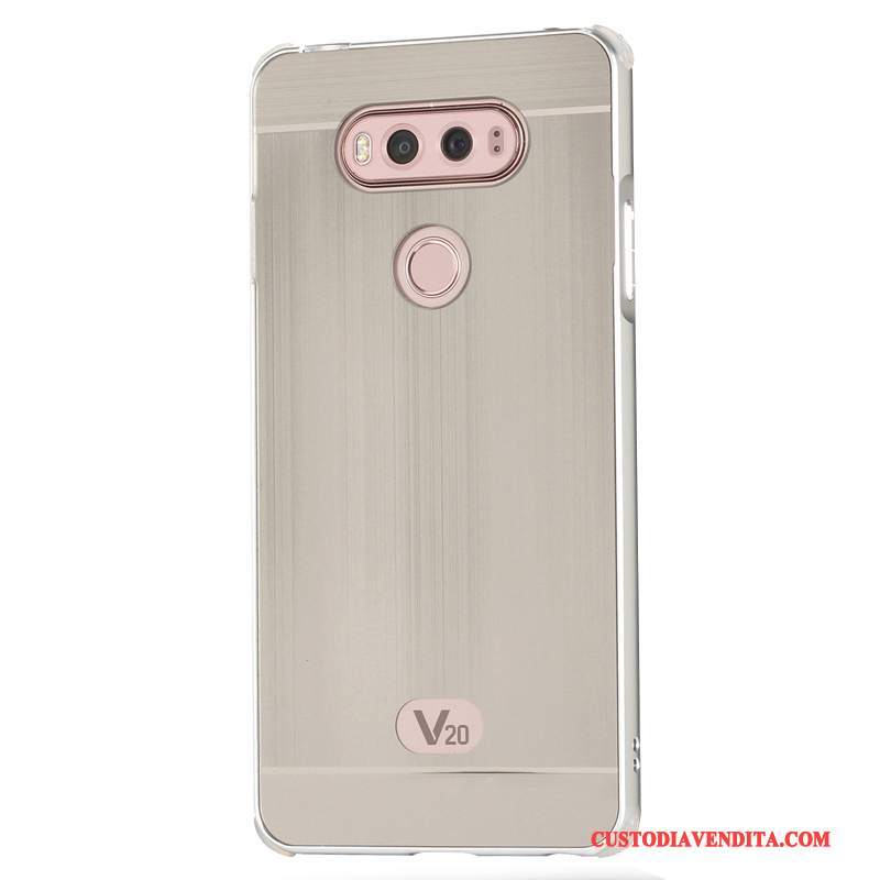 Custodia Lg V20 Protezione Anti-caduta Telaio, Cover Lg V20 Tendenza Oro