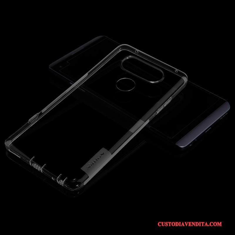 Custodia Lg V20 Silicone Biancotelefono, Cover Lg V20 Protezione Sottili Morbido