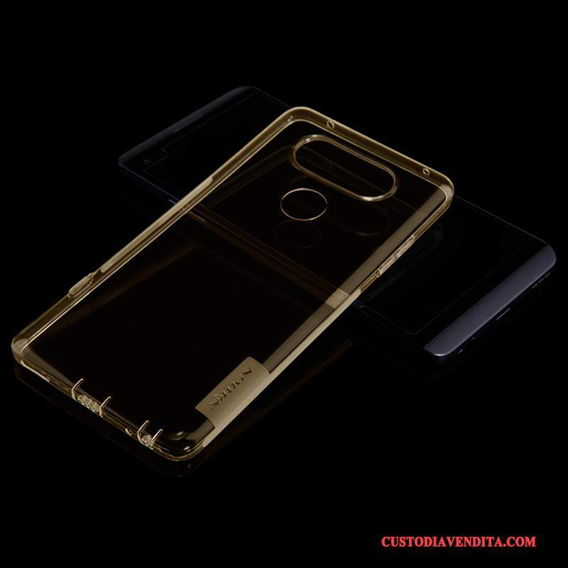 Custodia Lg V20 Silicone Biancotelefono, Cover Lg V20 Protezione Sottili Morbido