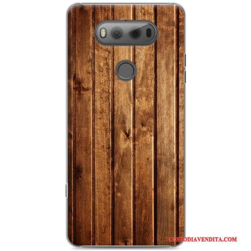 Custodia Lg V20 Zoccoli Semplici Tendenza, Cover Lg V20 Protezione Difficile Grigio