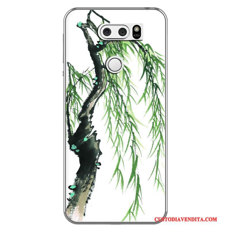 Custodia Lg V30 Colore Di Personalitàtelefono, Cover Lg V30 Creativo Morbido Nero