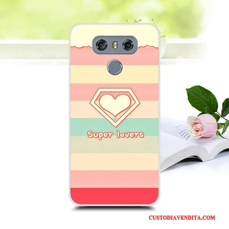 Custodia Lg V30 Creativo Di Personalità Anti-caduta, Cover Lg V30 Silicone Tendenza Tutto Incluso