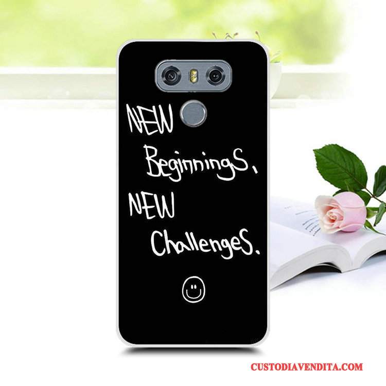 Custodia Lg V30 Creativo Di Personalità Anti-caduta, Cover Lg V30 Silicone Tendenza Tutto Incluso