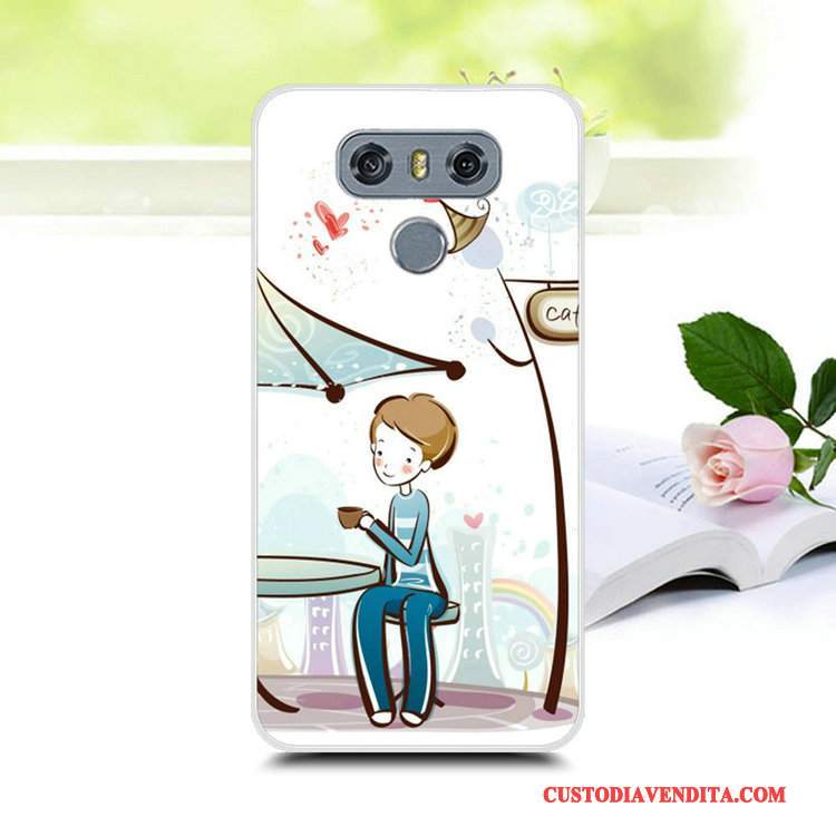 Custodia Lg V30 Creativo Di Personalità Anti-caduta, Cover Lg V30 Silicone Tendenza Tutto Incluso